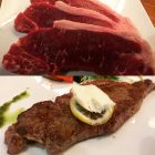 US産アンガス牛の「サーロインステーキ」200g サラダ・スープ・ライスorパン付き ★ランチタイム1880円(税込) ★ディナータイム2080円(税込) (ディナータイムはセット内容が異なります