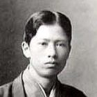 菱田春草(1874～1911)
明治7年、飯田・仲之町の生まれです。
代表作は『落葉』、『黒き猫』など
